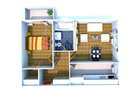 Bloc nou,finisat Pacurari-Alpha Bank,2 camere 59mp cu parcare si boxa,cod:157240 - 3