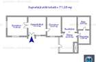 Casa cu 3 camere de vanzare, zona Central, 71.28 mp #15890 - 13