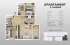 Apartament 3 camere decomandat,Berceni-Aparatorii Patriei - 1