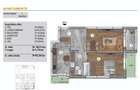 Apartament modern cu incalzire in pardoseala, 2 camere, decomandat, S4 - 1