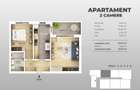 Nou! Apartament cu 2 camere si balcon, zona Bd Brancoveanu - 1
