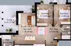 Apartament cu 3 camere, 73 mp, zona Micro 16 - 11