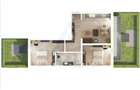 Apartament 61.2 mp utili 3 camere si gradina 47 mp in zona D-na Stanca - 1