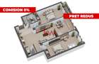 Apartament 3 camere | 78 mp | Etaj 2 | Parcare inclusă | Valea Lupului - 1