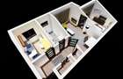 Etaj 2! Apartament 2 camere 50mp, Tudor Vladimirescu-Bucsinescu, CT - 3