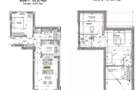 Penthouse 3 camere, 2 băi, mobilat complet, orientare SUD - întabulat - 9