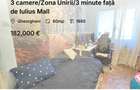 3 camere/Zona Unirii/3 minute față de Iulius Mall - 1