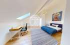 Penthouse 3 camere, intabulat, mobilat si utilat - dressing + 2 bai - 9