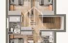 Casa cu 5 camere, 3 bai, terasa - 120 mp, teren 340 mp - Sura Mare - 2
