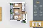 Apartament 3 camere decomandat 9 minute metrou Teclu mutare imediata - 3