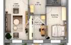Apartament 2 camere decomandat, cu balcon 12 mp si parcare Comision 0 - 1