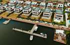 Ansamblu finalizat de vile la Snagov- deschidere spre lac, ponton privat, - 9
