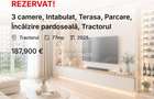 3 camere, Intabulat, Terasa, Parcare, Încălzire pardoseală, Tractorul - 1