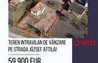 Teren intravilan de vânzare în Sfântu Gheorghe, pe strada József Attila! - 1