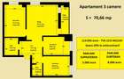 Apartament 3 camere Cug Valea Adanca, bloc nou, cartier rezidential - 2