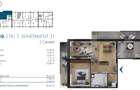 Apartament cu 2 camere, 70 mp, Ansamblu Rezidential, zona RIVUS - 2