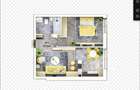 Apartament modern, semifinisat, cu 2 camere, 43,4mp, Apahida - 2
