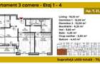 Apartament 3 camere – Sector 4, zona Grand Arena | Rate la dezvoltator 36 luni - 11