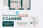 Apartamente noi 3 camere, ROSETTI, Proiect NOU - 3