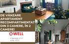 De vânzare Apartament recompartimentat din 3 camere, în 2 camere! - 1