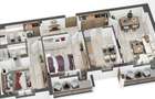 Apartament 3 camere decomandat | 80 mp utili + 2 balcoane - 1
