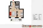 Apartament cu 3 camere | 59.83mp | Bloc nou | Etaj 1 | Garaj | Zorilor - 8
