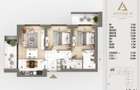 Apartament 3 Camere în Ansamblu Rezidențial Nou | Finisaje de Lux | Comision 0% - 2