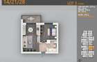 Apartament 2 camere tip studio | Balcon | Incalzire Pardoseala | Th. Pallady - 3