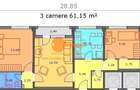 Apartament cu 3 camere in zona Drumul Taberei(Centrala Proprie) - 1