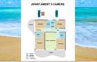 Apartament LUX**5 Camere**Prima linie la MARE**Complex cu piscina//MAMAIA