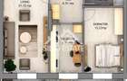 Apartament de vanzare cu 2 camere, etaj 1 bloc cu lift - 1