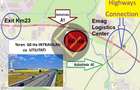 Autostrada A1 km23 acces A0 teren 10 HA -75 HA Logistic MOBEXPERT utilitati - 5