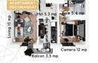 APARTAMENT CU 2 CAMERE, etaj 1 , DECOMANDAT, CAPAT CUG-LUNCA CETATUII - 8