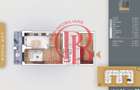 Duplex 3 camere cu 2 balcoane | Bucatarie Inchisa 14mp - 1
