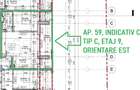 Apartament 2 camere, etaj 9, zona 13 Septembrie - 38