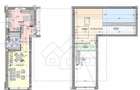 Penthouse 2 camere, bucatarie separata,balcon - mobilat si utilat - 11