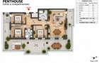 Penthouse modern cu 4 camere si terasa de 77 mp de vanzare - 2