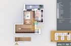 Pallady 4 camere tip duplex 165 mp la 8 minute metrou Teclu - 2