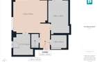 Apartament 2 camere, terasă mare, etaj 6 - 6