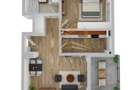 Apartament de 2 camere decomandat |  Andrei Muresanu Sud - Augustin Presecan - 2