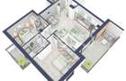 Apartament 3 camere 2 bai bloc cu lift zona de case in Turnisor - 8