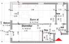 Finalizat | Apartament tip studio cu 2 camere | Arena Trivale | Etaj 1 - 12