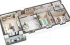 Ap 3 camere, 2 bai, spatios, balcon mare, zona buna, parcare subterana - 3