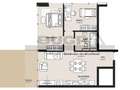 Apartament 3 camere, 62 mp, terasa 24 mp, zona autogara - 1