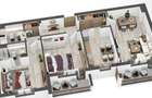 Apartament 3 camere Mosaic Residence - 8