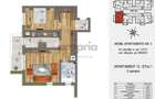 APARTAMENT 2 CAMERE 57,91 MP UTILI -  RATE DEZVOLTATOR - 5% AVANS - 6