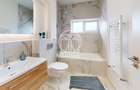 Penthouse 3 camere, intabulat, mobilat si utilat - dressing + 2 bai - 8
