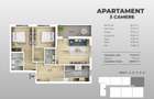 Apartament nou, 3 camere, bloc finalizat, zona Bd Brancoveanu, Sect 4 - 1