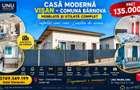CASĂ 2021 VIȘAN – BÂRNOVA, 400mp teren, Living+ 2 Dormitoare, Mobilata și Utilată, 135.000 € - 1