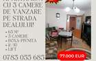 Apartament cu 3 camere de vânzare pe strada Dealului! - 1